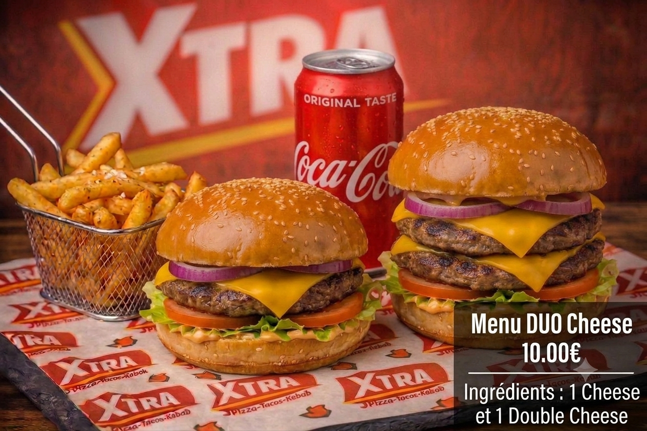 Menu Duo Cheese