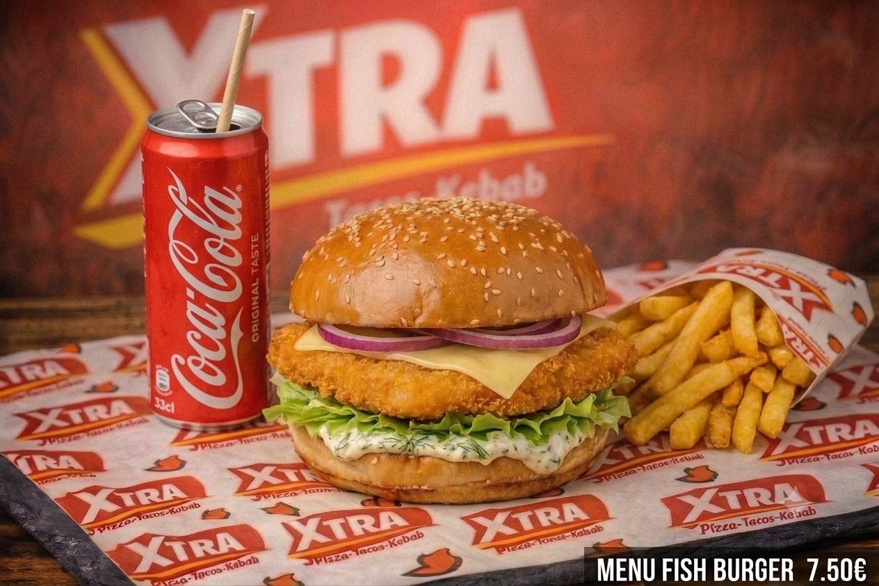 Menu Fish Burger