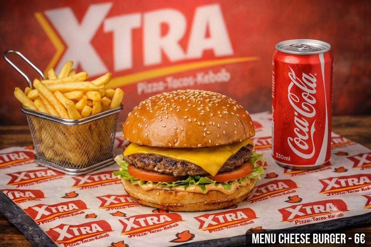 Menu cheese burger